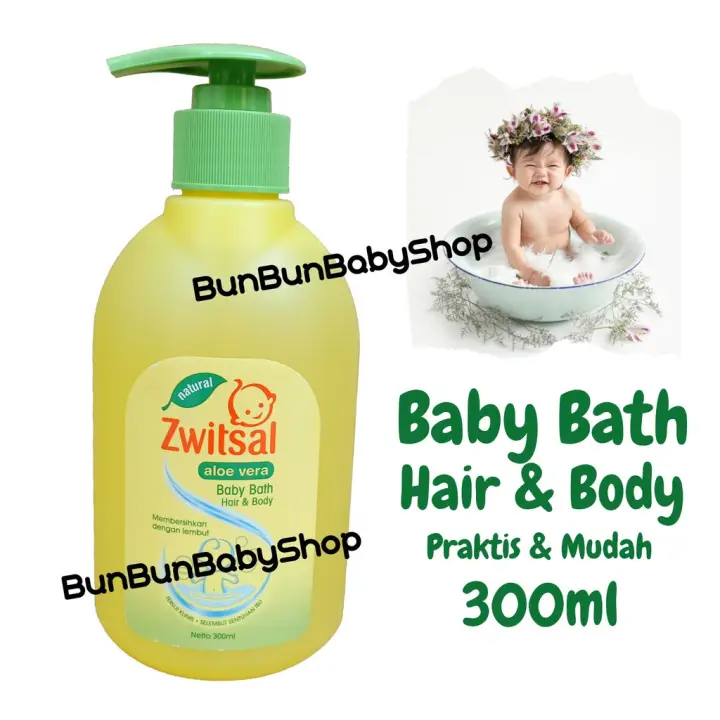 ZWITSAL 300ml Baby Bath Hair and Body Mandi Shampoo Bayi Perlengkapan Baru Lahir Newborn Lazada Indonesia
