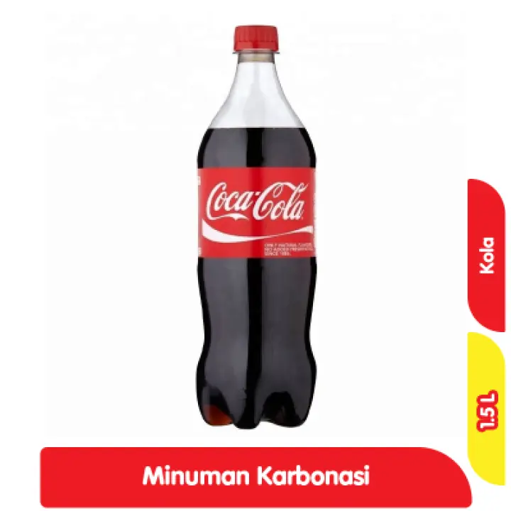 Liquid Rasa Cola Coca-Cola Original Minuman Soda Rasa Kola Botol 1.5 L | Lazada Indonesia