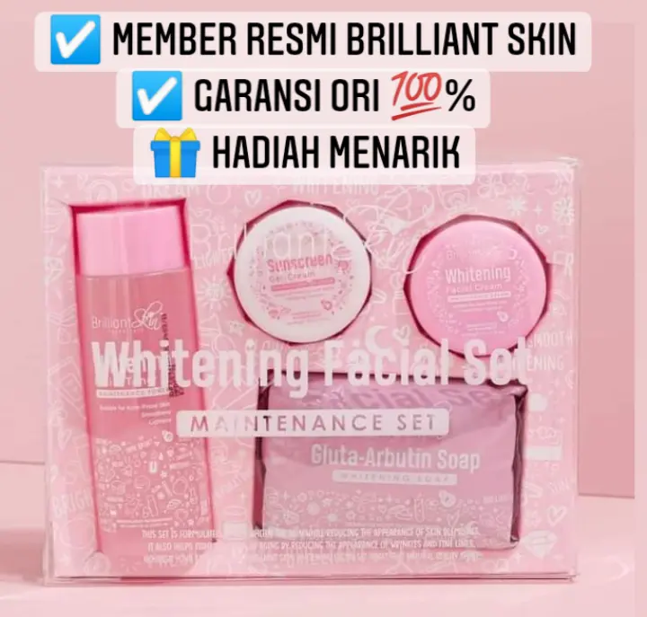 Brilliant Skincare Whitening Brilliant Skin Whitening Brilliant Skincare Wajah Normal Brilliant Skinwhitening Lazada Indonesia