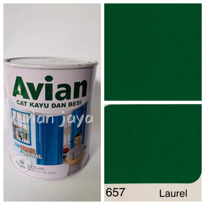 Cat Kayu Dan Besi Avian Paint Lt Kg Hijau Tua Lazada Indonesia