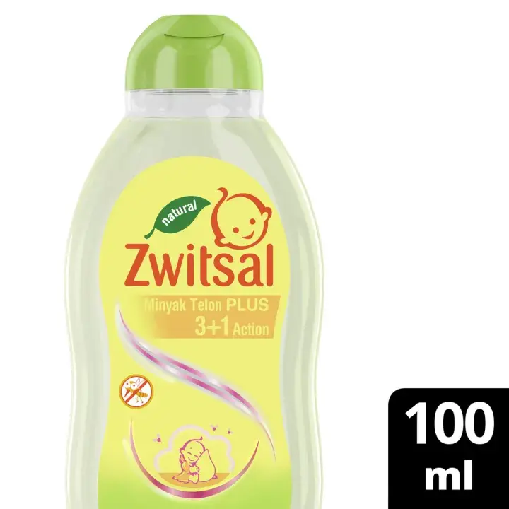 ZWITSAL BABY MINYAK TELON PERAWATAN BAYI PLUS 3in1 100ML