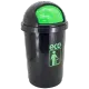 Tempat sampah BIO 50 liter green leaf 2150 abu-abu. 