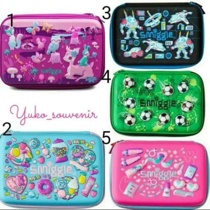 Kotak Pensil Smiggle Smiggle Hardtop Pencilcase Original Lazada Indonesia