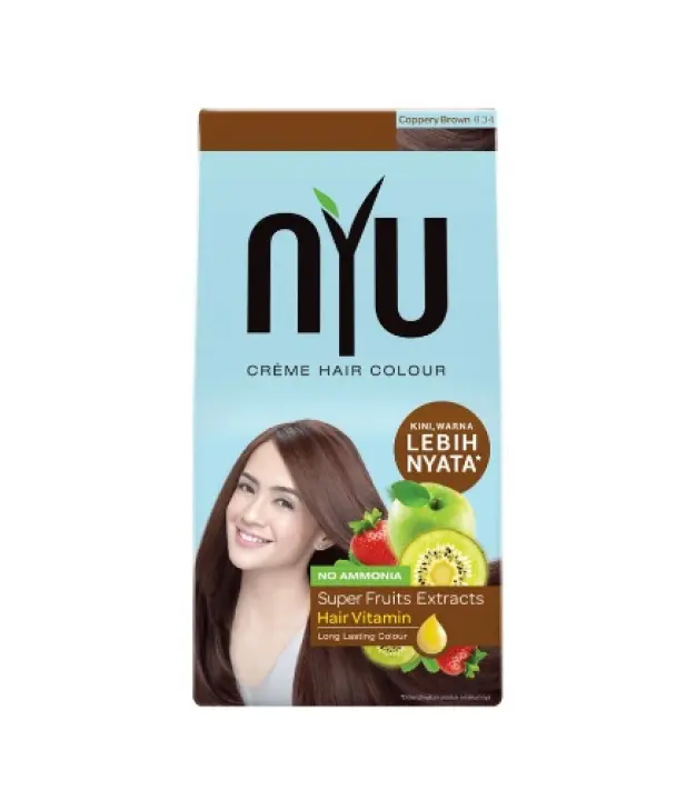 Nyu Creme Hair Colour Coppery Brown Lazada Indonesia Nyu Creme Hair Colour Coppery Brown Lazada Indonesia