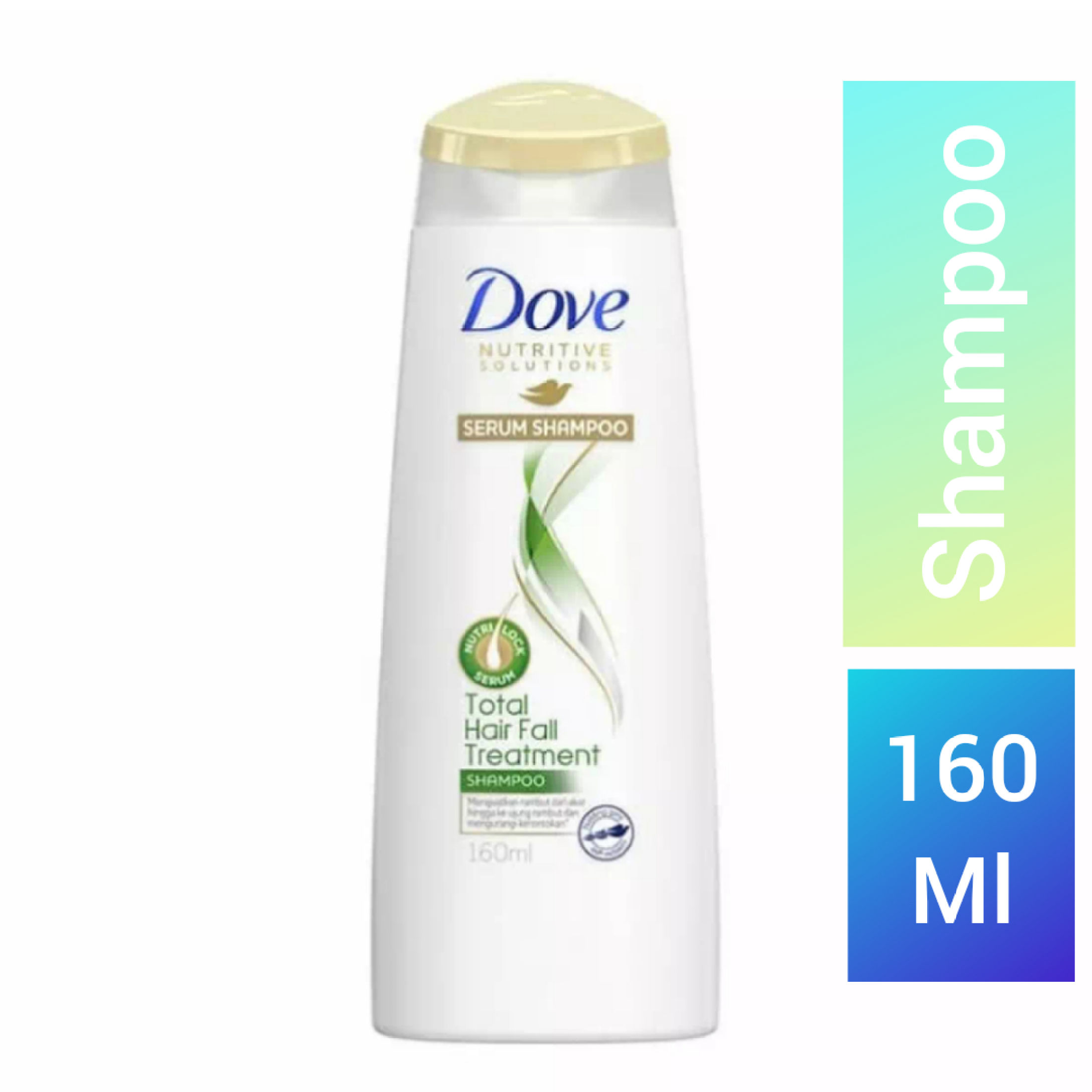 Shampo Dove Total Hair Fall Treatment 160ml Dove Shampo Rambbut Anti Rontok Nutrive Solutions 160ml 1pcs Lazada Indonesia