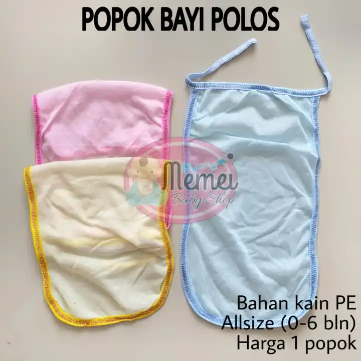 Popok bayi POLOS WARNA perlengkapan bayi lahir