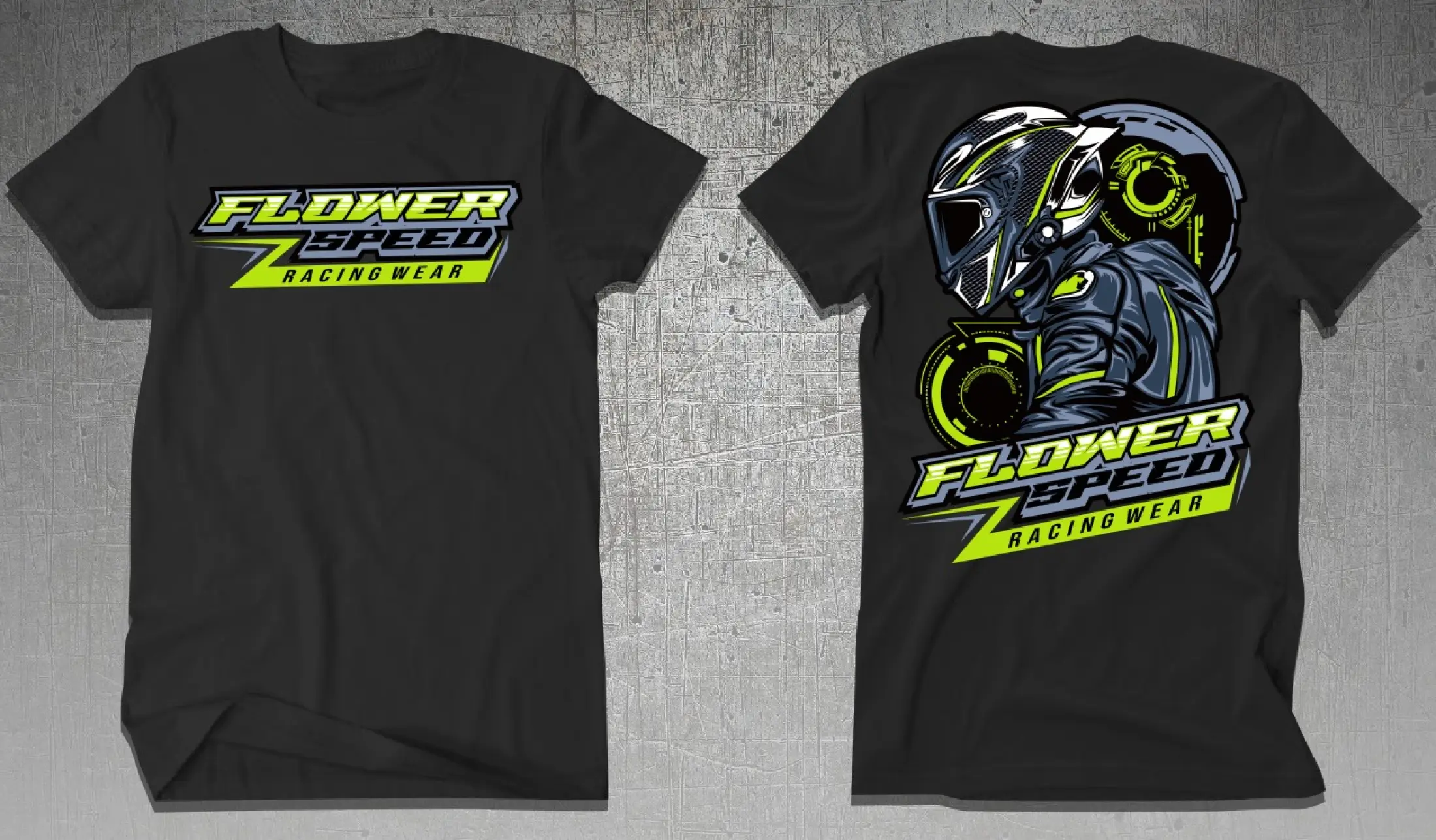 Kaos Racing Flower Speed Lazada Indonesia