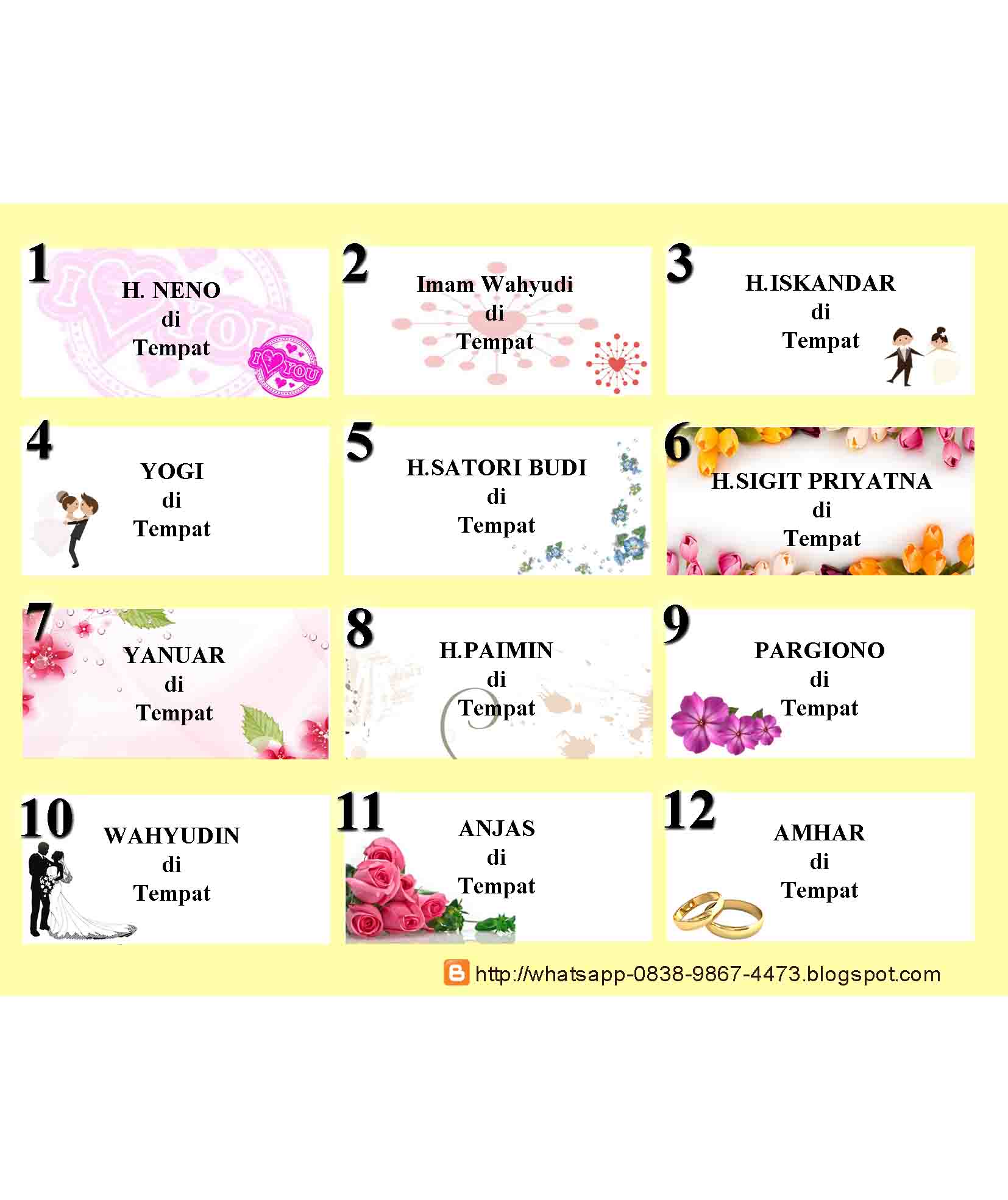 cetak label undangan 103 cetak label undangan 103