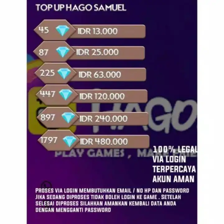 Diamond Hago Termurah Lazada Indonesia