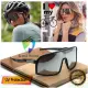 Kacamata hitam pria Sepeda Gowes SUNTRO Sporty Mewah anti UV sepeda Roadbike Sepeda MtB Folding Bike Good Quality. 