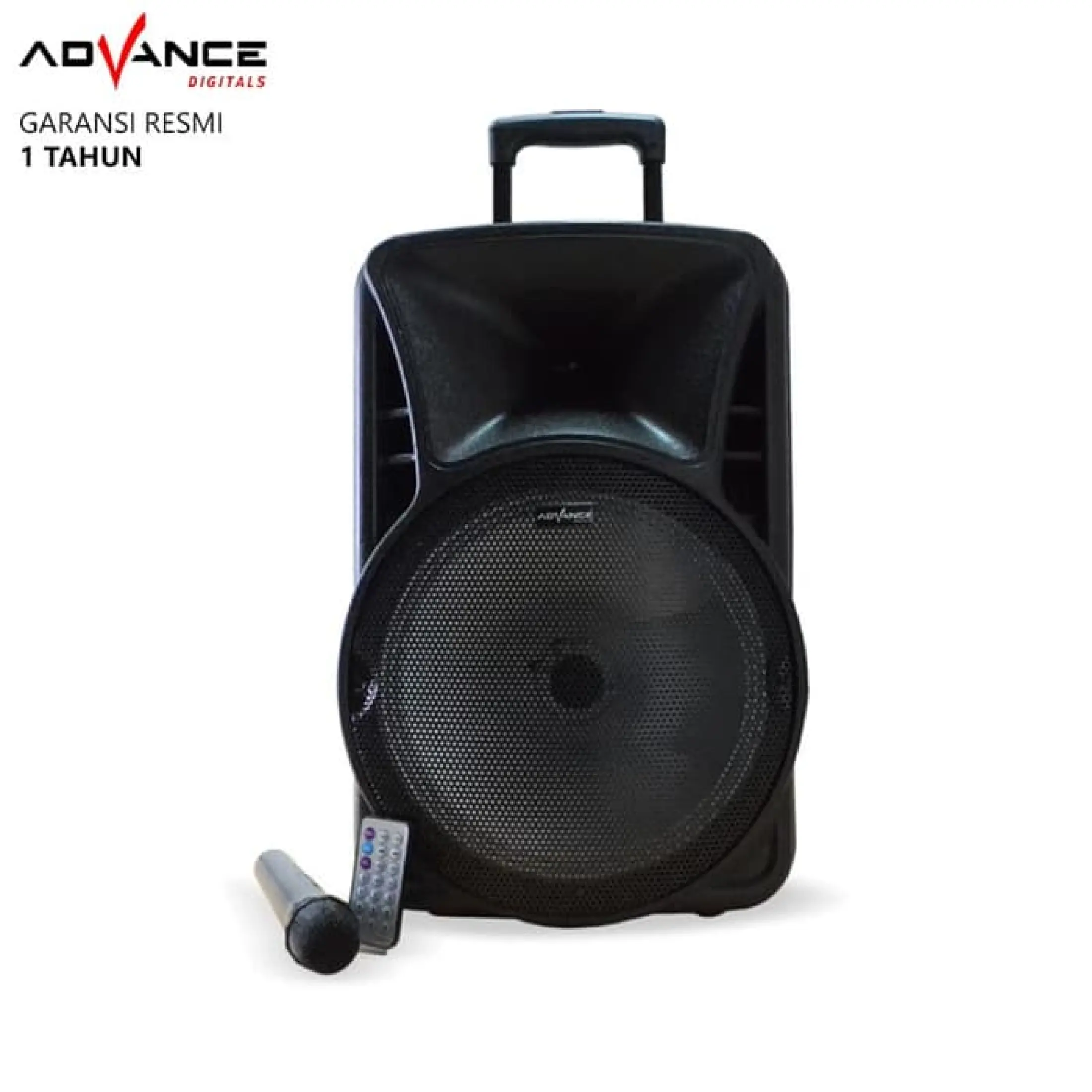 Speaker Aktif Portable Advance K1201 12inch Bluetooth Plus Mic Wirelles Penjualan Hanya Pualu Jawa Lazada Indonesia