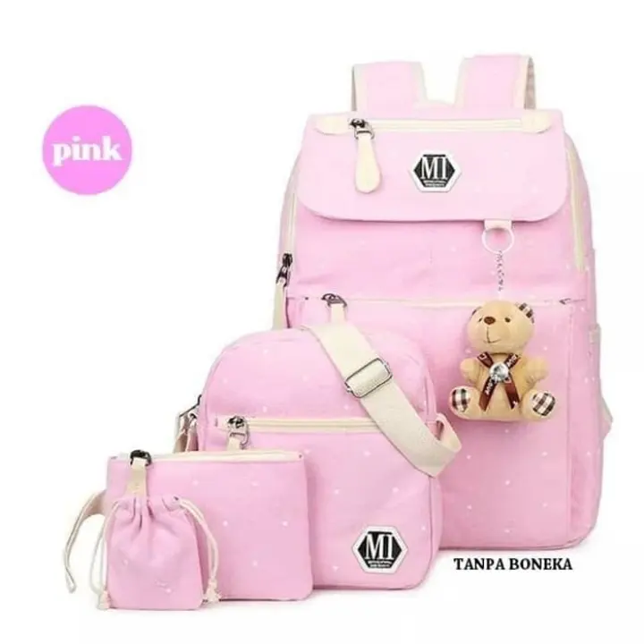 Tas Ransel Perempuan Sekolah Import Murah Anak Ransel Cewe Sd Terbaru2020 Berkualitas Bagus Tas Tas Punggung<script async src=