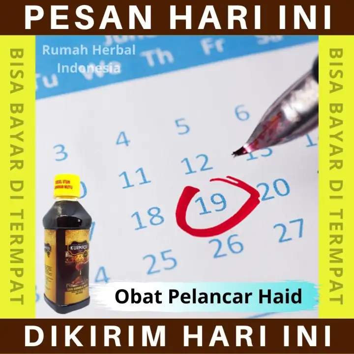 Obat Pelaju Pelancar Haid Alami Kurmaqu Bantu Memperlancar Menstruasi Telat 2 3 4 5 Hari Minggu Siklus Haid Lambat Melancarkan Yg Telat Datang Bulan 100 Produk Asli Lazada Indonesia
