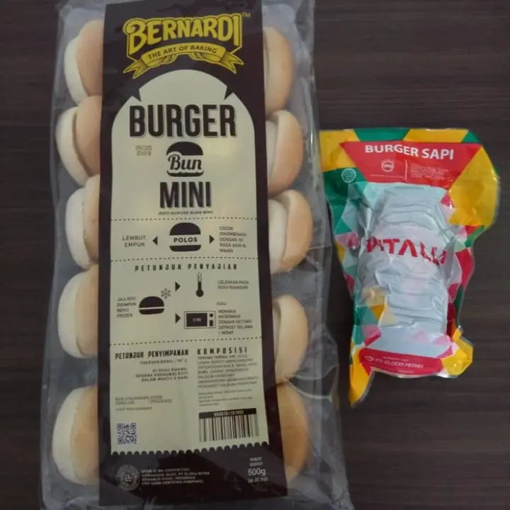 Bernardi Roti Mini Burger Vitalia Mini Daging Burger Isi 20 Pcs Lazada Indonesia
