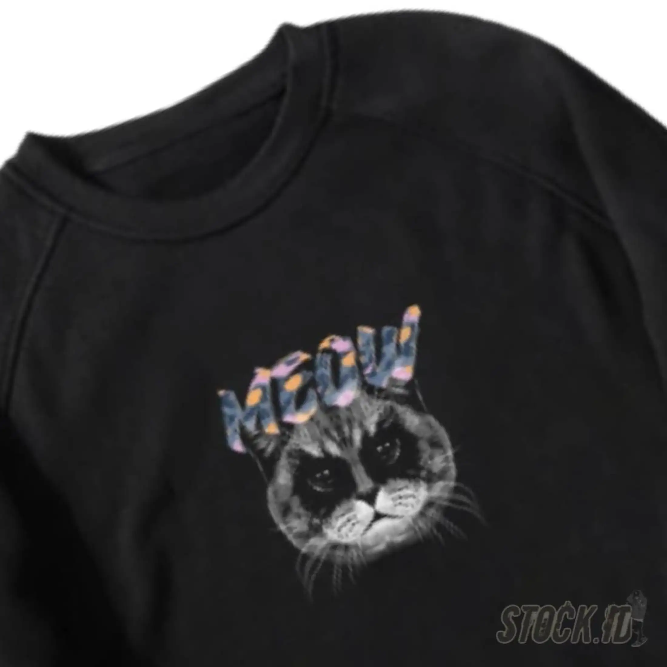 SWEATER CREWNECK ORIGINAL PRIA/CREWNECK KUCING MEOW/ CREWNECK PRIA  WANITA/SWEATER CREWNECK /CREWNECK DISTRO/CREWNECK PRIA CASUAL/ CREWNECK  KOREA/ 