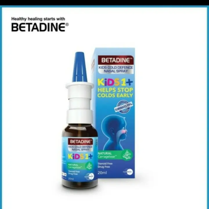 Spray betadine anak nasal Betadine Cold