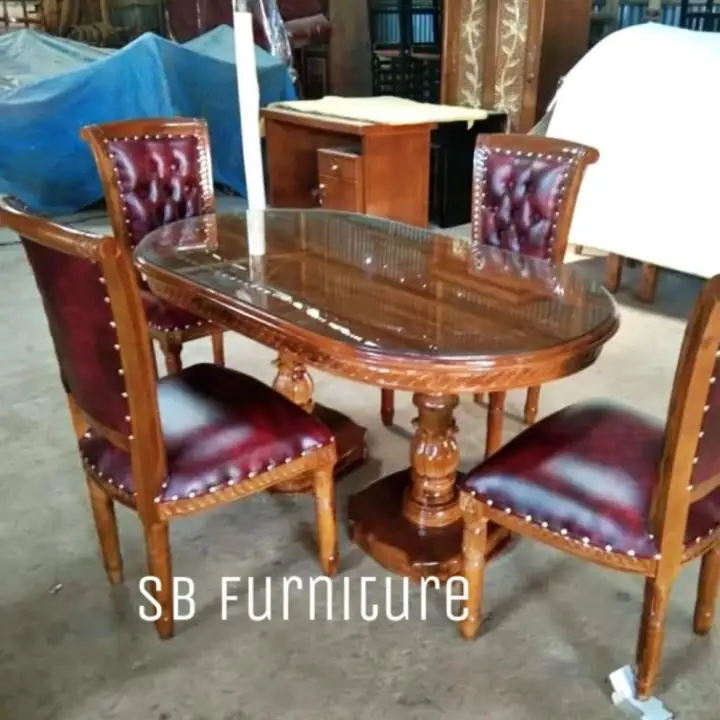 Meja Makan Minimalis Jati Asli Jepara Warna Maroon Gratis Kaca Meja Tipe Salina Mewah Lazada Indonesia<script async src=