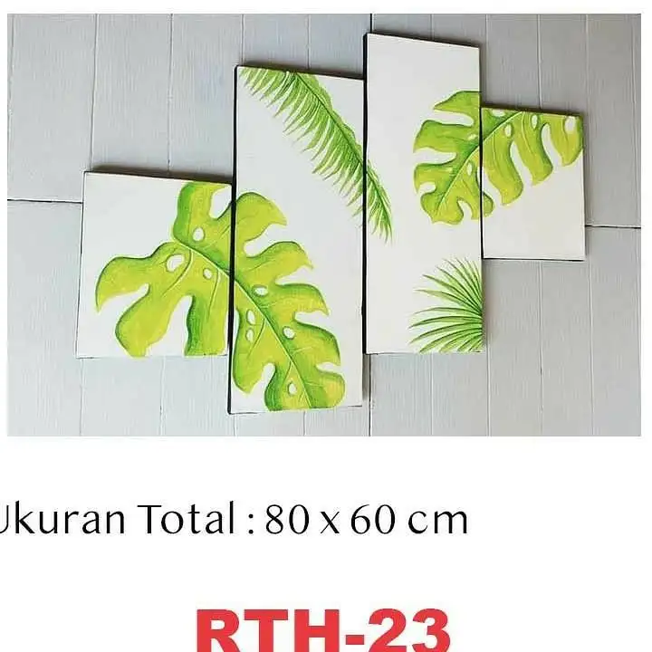 Cod Lukisan Daun Hijau Bagus Murah Lazada Indonesia