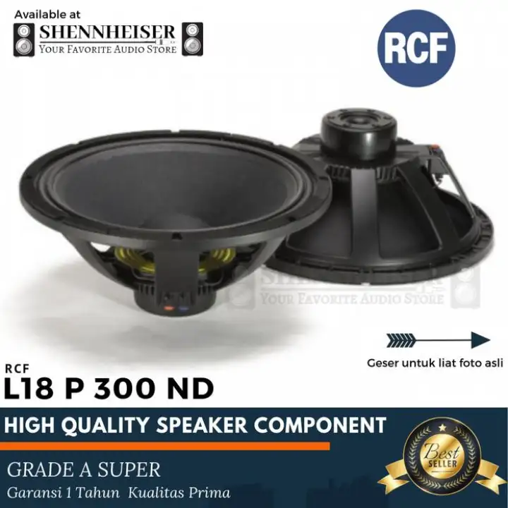 Murah Speaker Woofer Rcf L18p300nd Component Neodymium Sner Lazada Indonesia