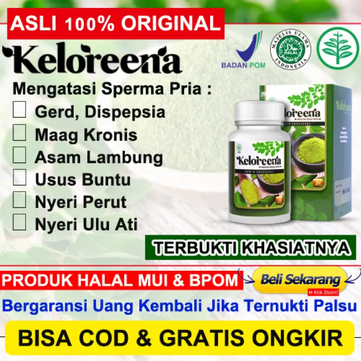 Obat Herbal Asam Lambung Naik Maag Kronis Gerd Perut Nyeri Tukak Lambung Kanker Lambung Usus Buntu Nyeri Ulu Ati Keloreena Ekstrak Daun Kelor Asli 100 Original Alami Aman Dan Efektif Lazada Indonesia