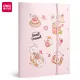 Deli Display Book / Document Holder / Map Dokumen A4 30 40 60 Slot Kartun PQ31X. 