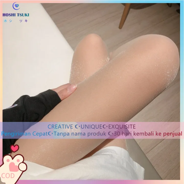 Hoshi Tsuki Stoking Mengkilap 3d Sangat Tipis Stoking Kaki Warna Kulit Stoking Wanita Stoking Wanita Sexy Hot Stoking Kulit Stoking Kaki Stocking Pantyhose Stocking Korea Stocking Celana Kaos Kaki Stoking Korea Stocking Sex Sexy Stocking Lingerie