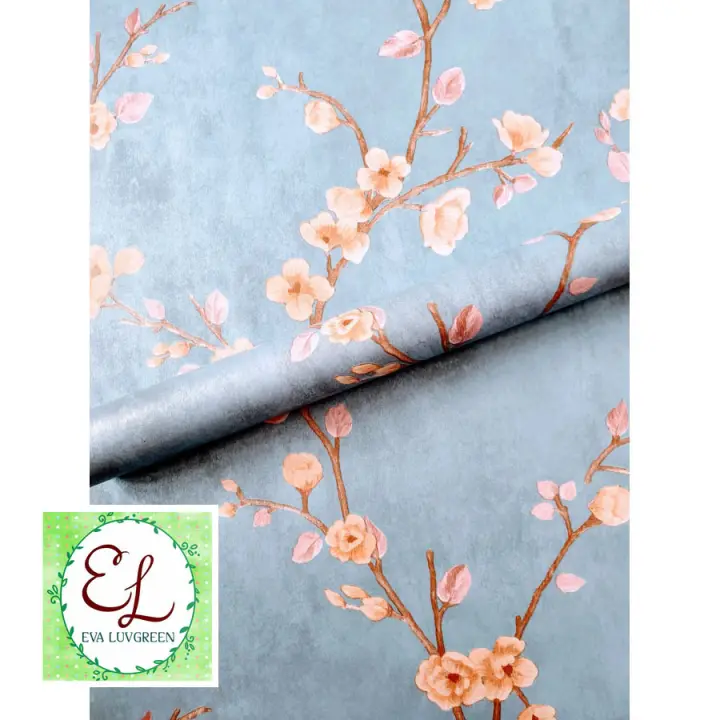 Wallpaper Dinding 3d Bunga Sakura Image Num 93