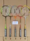 RAKET BADMINTON PAKET LENGKAP MODEL TERUSAN ISI 2 RAKET + 1 TAS + 1 SLOP SHUTTLECOCK  ISI 12 KOK BONUS 2 GRIP DAN PACKING KAYU. 