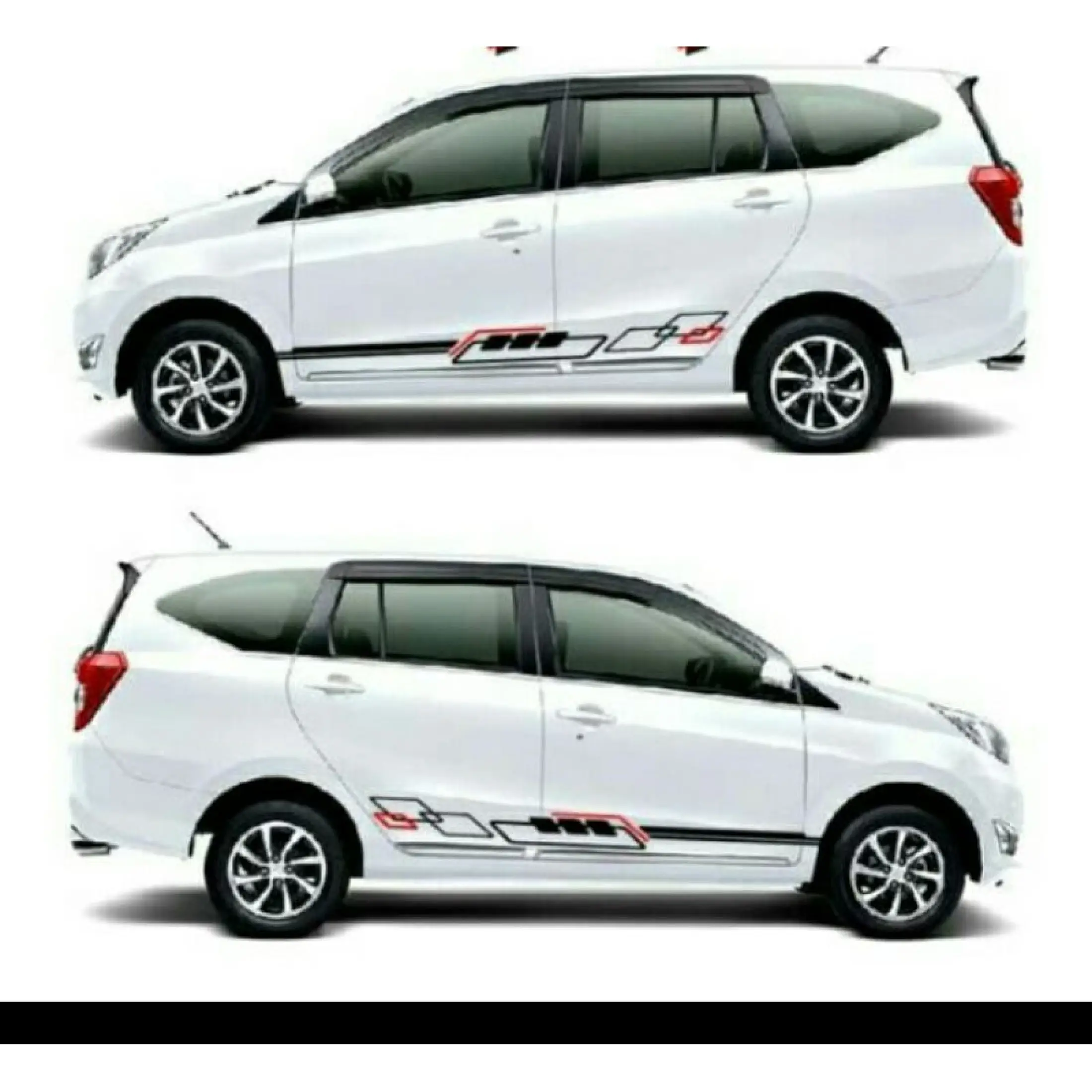 Terbaru Cutting Sticker Mobil Sigra Calya Avanza Xenia Universal Stikr All Tipe Mobil Lazada Indonesia