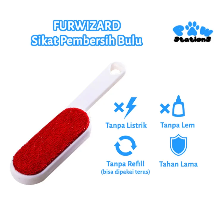 Furwizard Sikat Pembersih Bulu Kucing Pembersih Bulu Anjing Sikat Baju Sikat Kain Sikat Karpet Lazada Indonesia