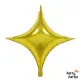 [Ecer] Balon Bintang 4 Sisi / Four Sided Star Shape Foil 20cm. 