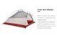 Tenda cloud up 2P naturehike NH17T001-T upgrade version 20D tenda 2 orang. 