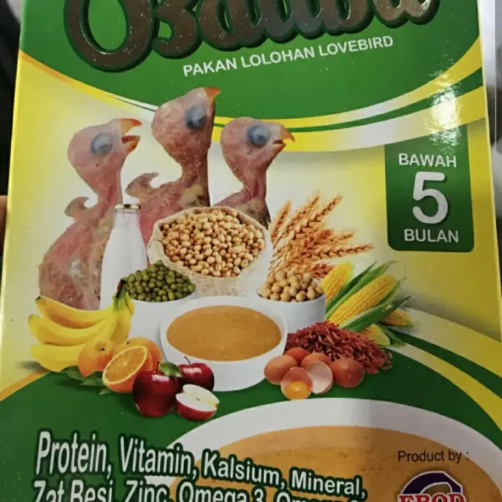 Balibu Pakan Lolohan Semua Anak Burung Lovebird Murai Makanan Ber Vitamin Edod Jaya 500gr Lazada Indonesia