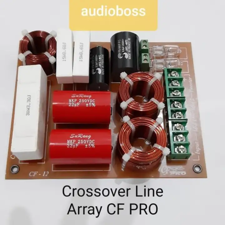 Crossover Pasif Cf Pro Dobel Mid High Khusus Line Array Speaker Lazada Indonesia