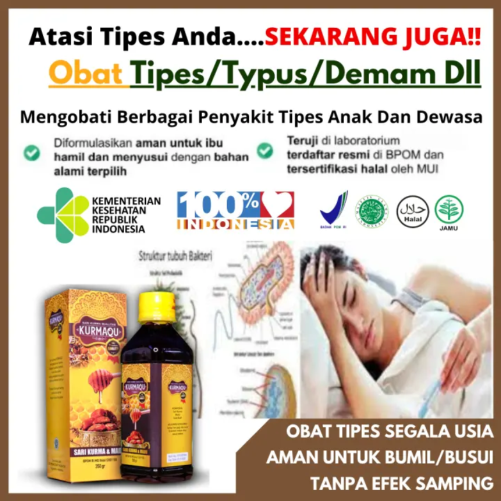 Obat Tipes Untuk Segala Usia Trombosit Rendah Tipus Demam Tinggi Demam Berdarah Dbd Demam Tifoid Meriang Sakit Kepala Tidak Berenergi Tidak Nafsu Makan Badan Kurus Kurang Darah Obat Tipes Anak Dan Dewasa