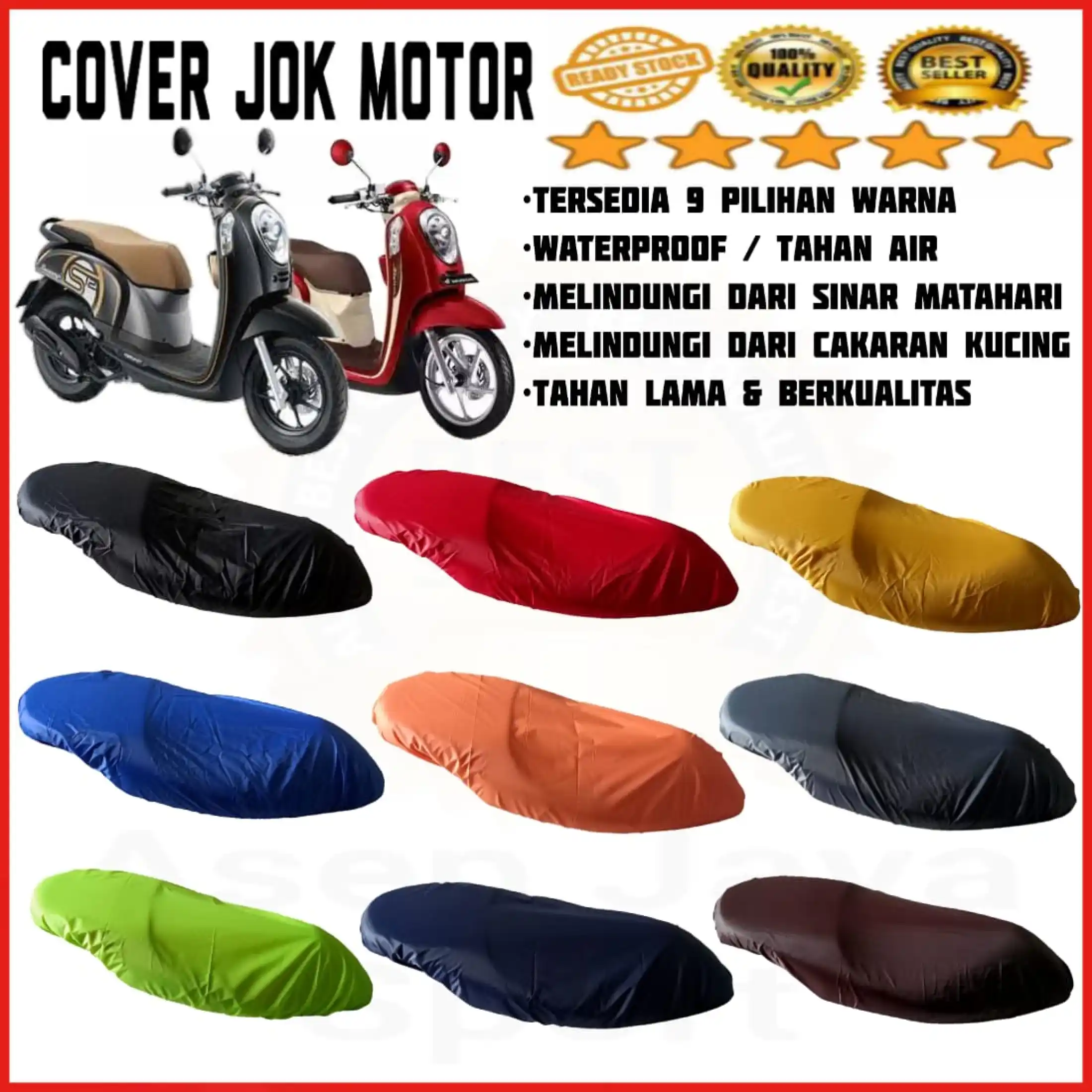 Sarung Jok Motor Genio Cover Jok Genio Waterproof Lazada Indonesia