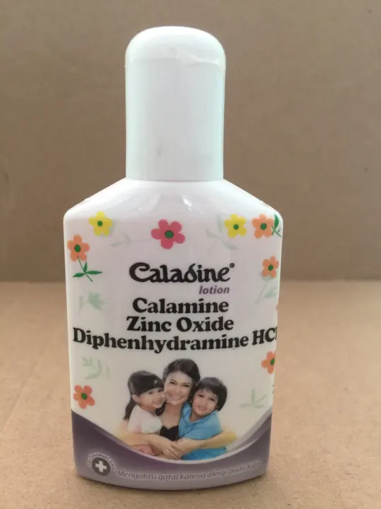 Caladine Lotion Calamine Zinc Oxide Diphenhydramine Hci 60ml Obat Gatal Cair Lazada Indonesia