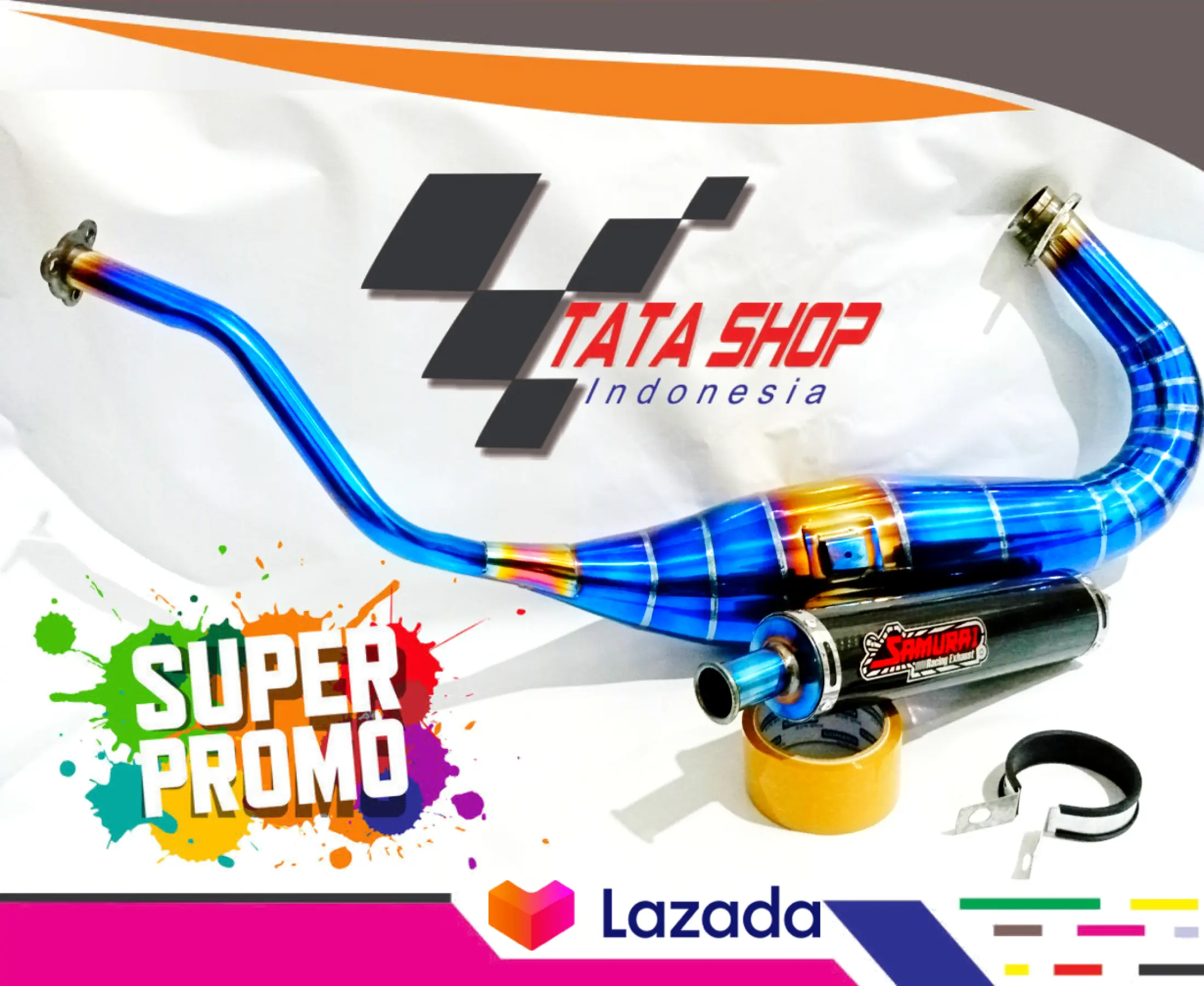 Knalpot Ninja 2 Tak Cobra Bluemoon Ninja R Rr S Ss Suara Terbaik Garing Tarikan Enteng Lazada Indonesia