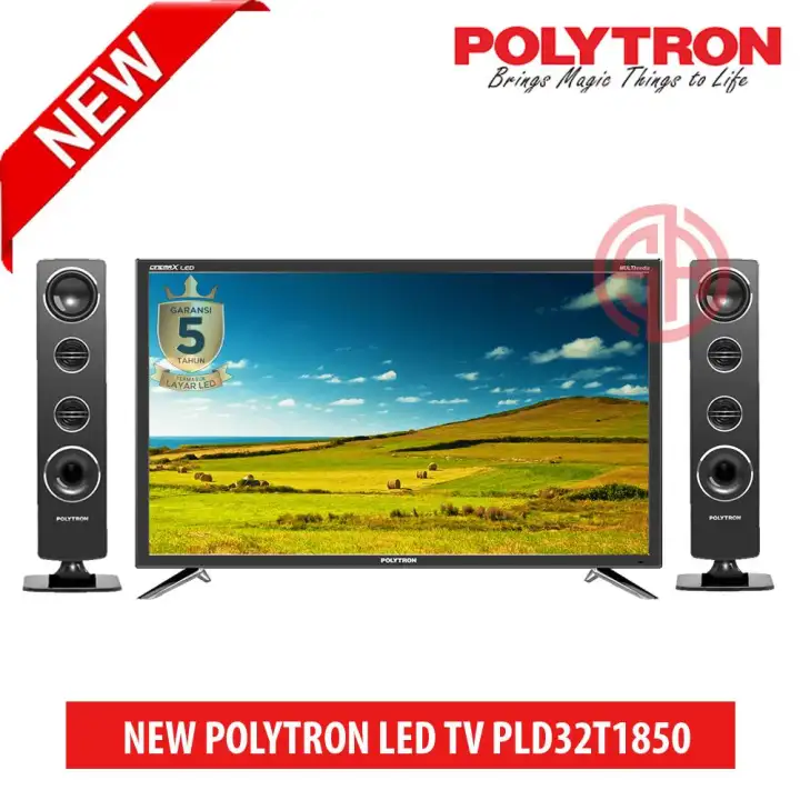 Polytron Led Tv 32 Inch Hd Ready Pld 32d1852