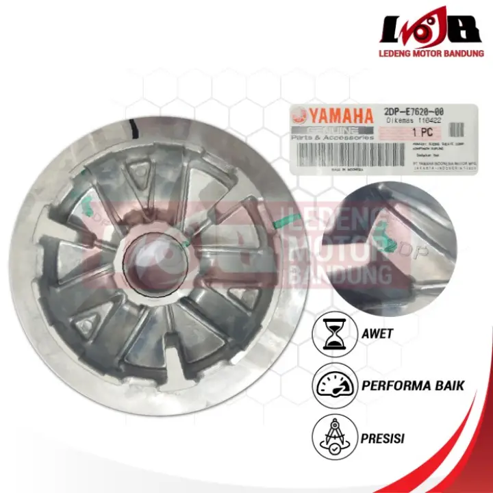 Rumah Roller CVT NMAX Aerox Lexi New Old Kode B65 2DP Original YGP