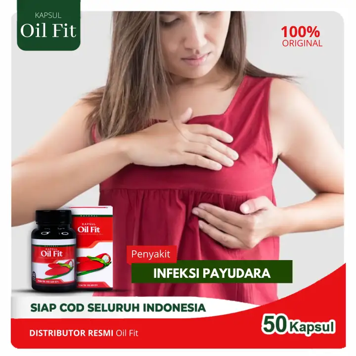 Obat Penyakit Infeksi Payudara Mastitis Oil Fit 50 Kapsul Minyak Buah Merah Papua Asli By Acep Herbal Official Lazada Indonesia