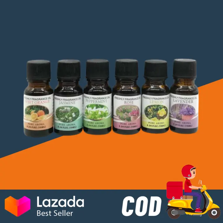 Oil Minyak Aromaterapi Diffuser 6 in 1 10 ml Essential Oil Pengharum ...