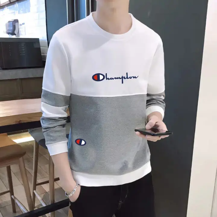 Zen Fashion Baju Sweater Pria Champion Lengan Panjang Baju Keren Baju Pria Atasan Pria Sweater Pria Fashion Pria Baju Terlaris Model Korea Sweter Terbaru Baju Santai Lazada Indonesia