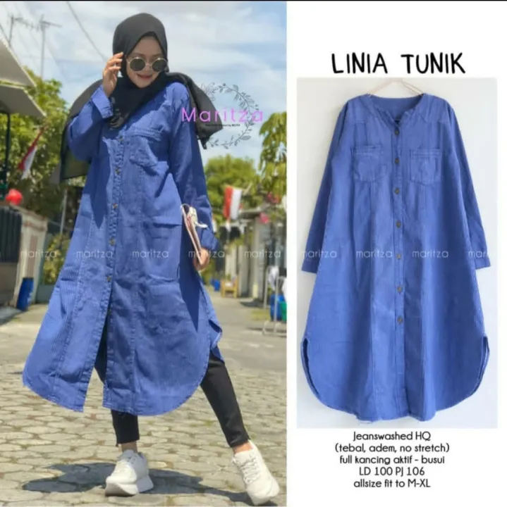 Tunik Salur Linia Ld 100 Bb 40 Sampai 60 Kg Lazada Indonesia