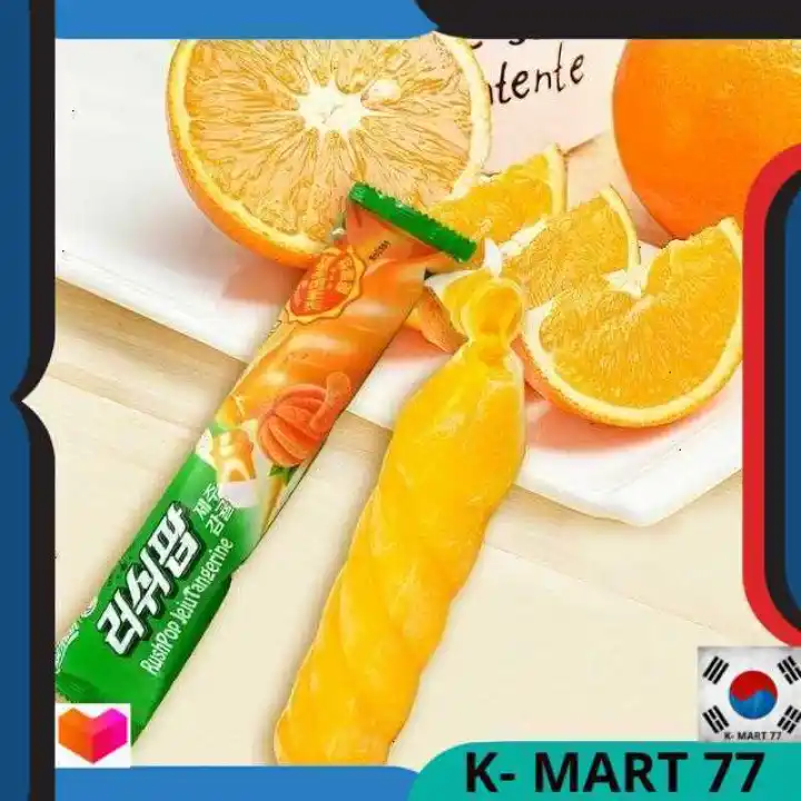 Makanan Korea Makanan Korea Halal Ice Korea Coolrush Food Ice Cream Rasa Jeruk Original Korea Wajib Jne Yes Gosend Lazada Indonesia