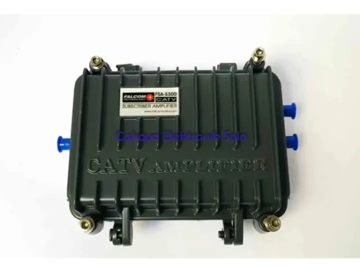Booster TV Falcom Booster FSA S300 CATV Distribution Amplifier Penguat ...