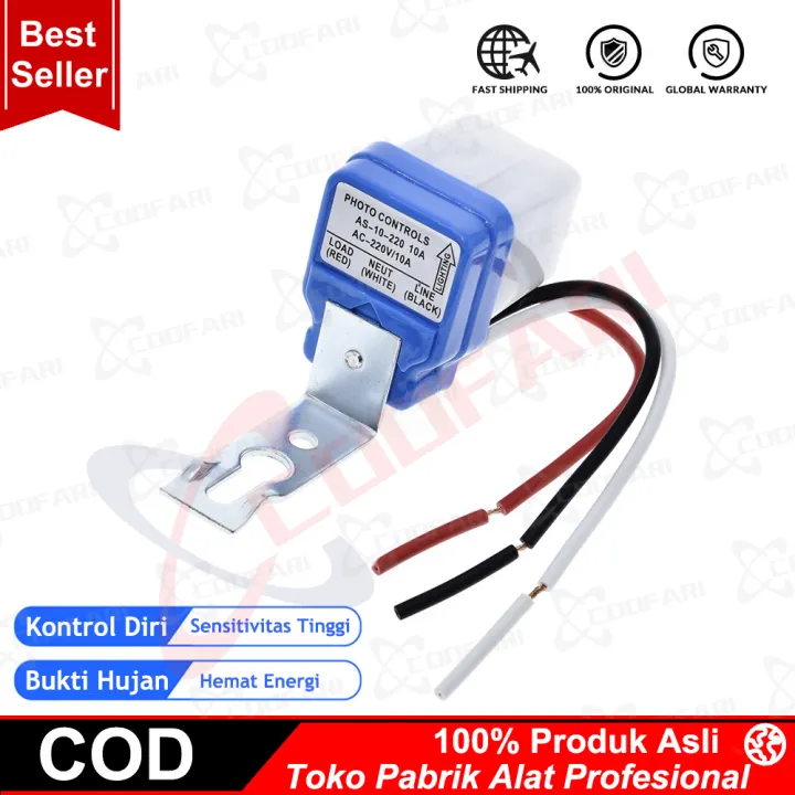 Otomatis Hidup Mati Otomatis Switch Sensor Lampu Jalan Saklar