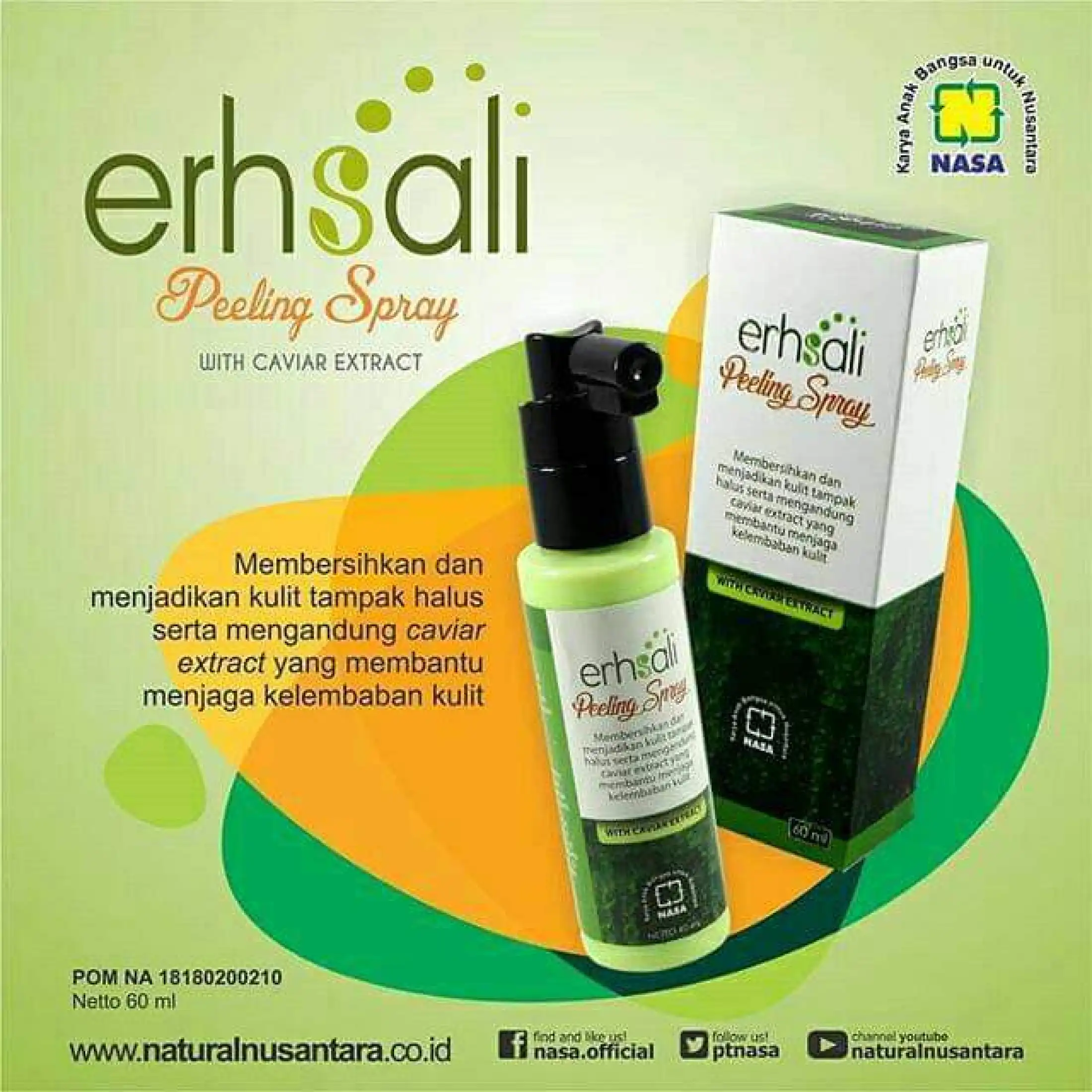 Ershali Peeling Spray Nasa Perontok Daki Dan Komedo Wajah Lebih Bersih Cerah Dan Halus Cream Penghilang Milia Dibawah Mata Ampuh Permanen Menghilangkan Milia Di Wajah Bertahun Tahun Permanen Lazada Indonesia