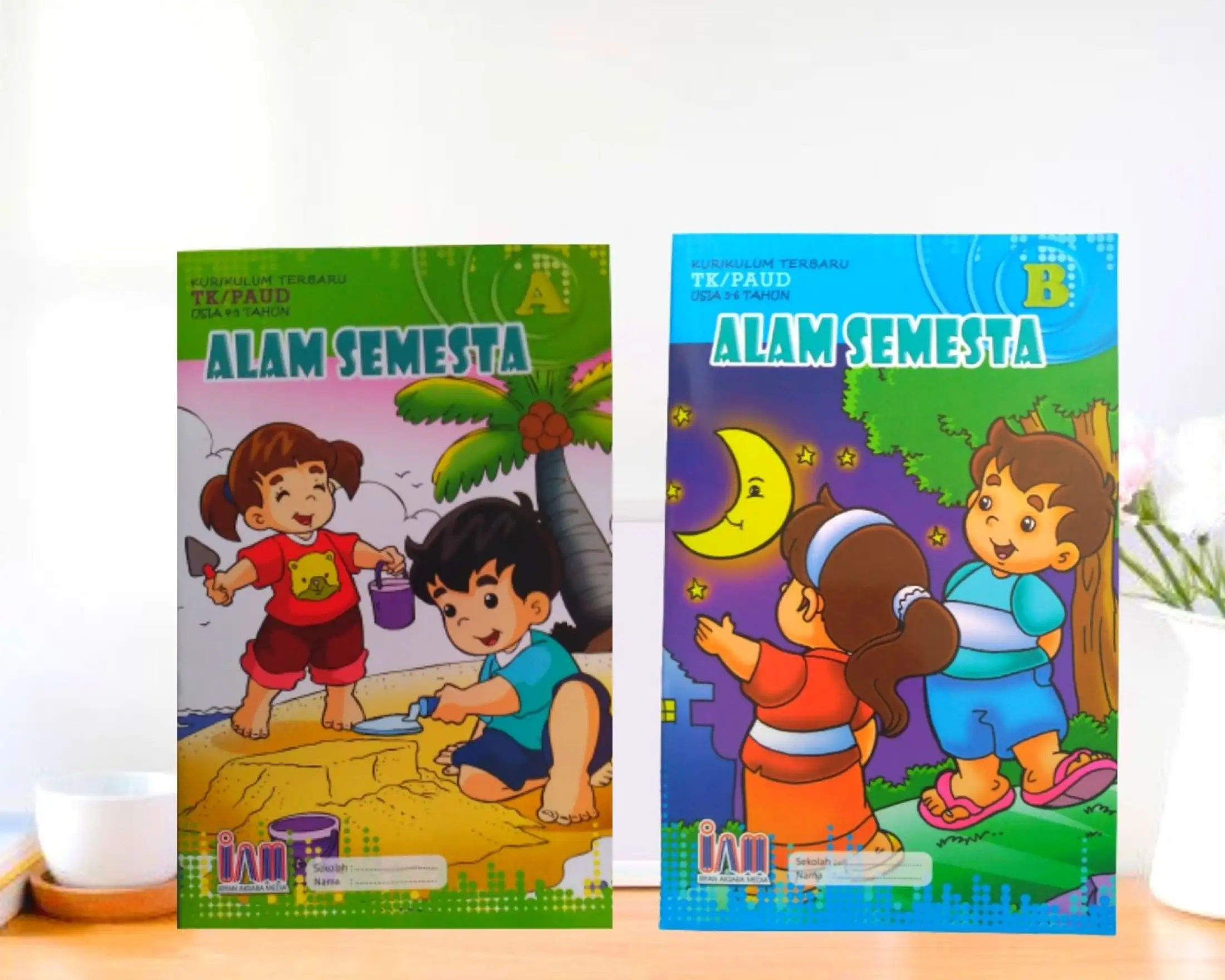 Paket Buku Anak Tk Dan Paud Paket Buku Mewarnai Dan Menebalkan Huruf Lazada Indonesia