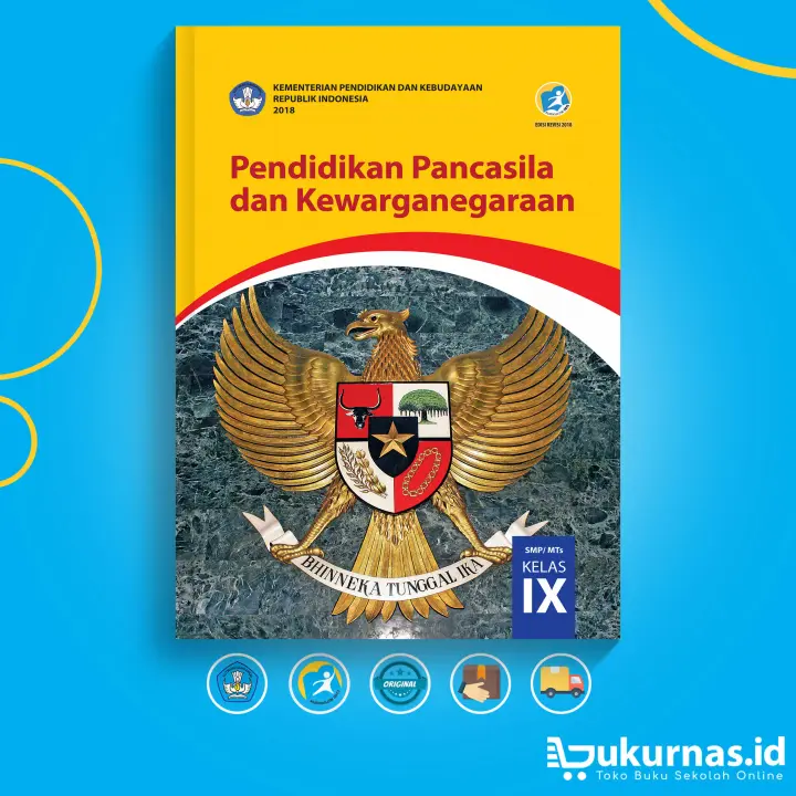 Buku Ppkn Smp Kelas 9 K13 Revisi 2018 Lazada Indonesia